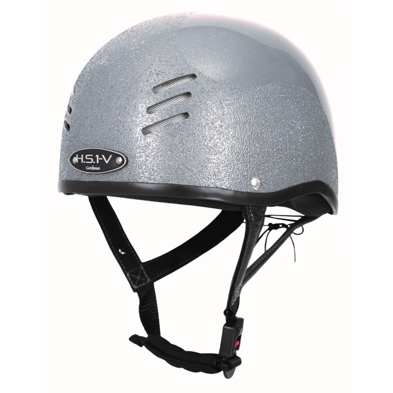 Casque cross HS1 Vented silver Gatehouse