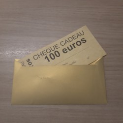 CHEQUE CADEAU tranche 100 €