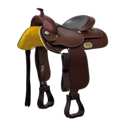 Selle western marron JJ...