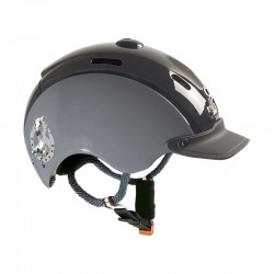 casque nori 50-52 casco