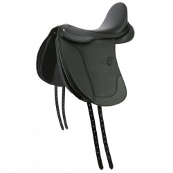 selle dressage noir rexine...