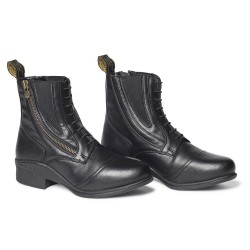 boots veganza noir side zip...